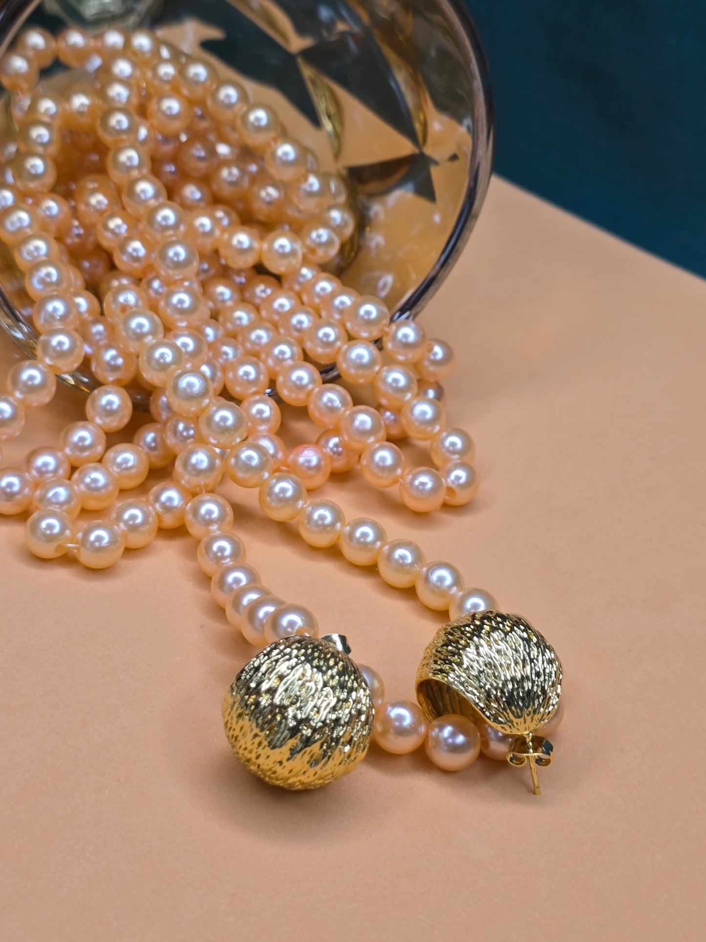 Pendientes de aro de acero inoxidable dorados con forma de círculo dorado