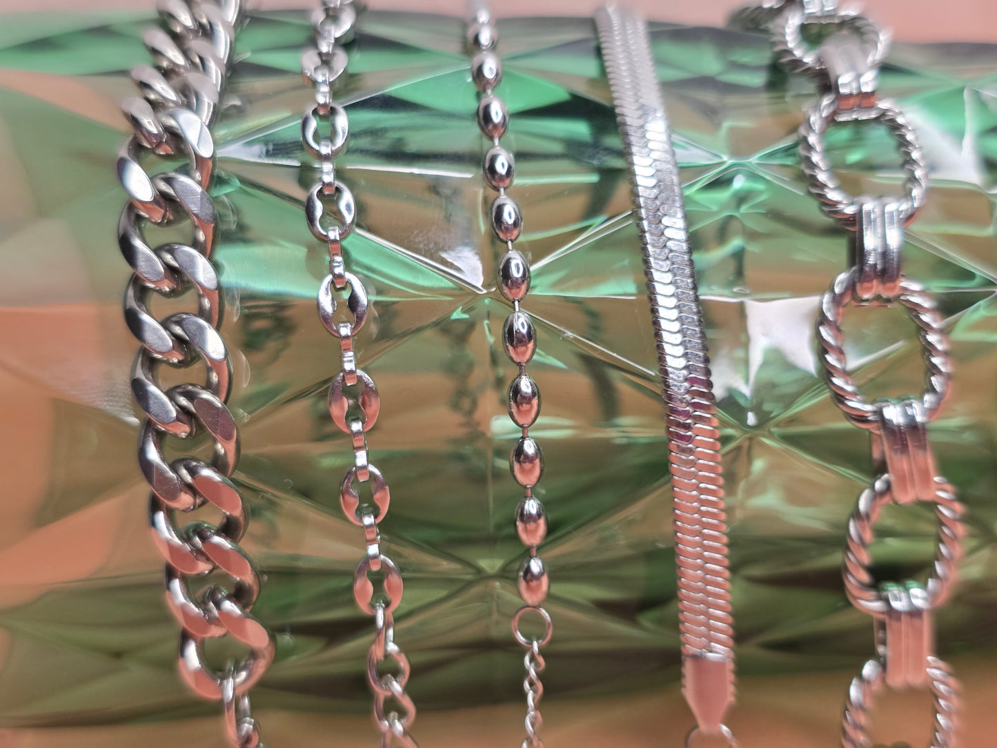 Conjunto elegante: conjunto de pulseras de 5 piezas (oferta especial)