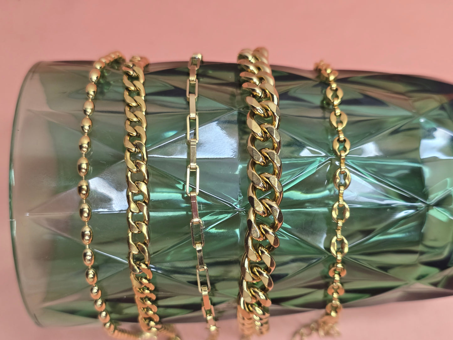 Conjunto elegante: conjunto de pulseras de 5 piezas (oferta especial)